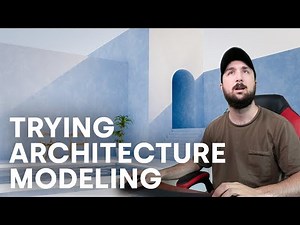 I Try Architecture Modeling For the First Time (Blender 2.9)