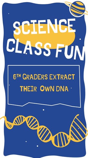 ISANA Achernar Academy on Instagram: "🧬Exciting science experiment! 🧬Our 6th graders extracted their DNA! How? Using dish soap, salt, water, and rubbing alcohol, they successfully extracted DNA from their own cheeks. Here is what they did. Step 1️⃣: First, students rinsed their mouths with a saltwater solution to help loosen their DNA. Step 2️⃣: Next, they added a special mixture to release the DNA into a separate cup. Step 3️⃣: Finally, they poured in rubbing alcohol and watched