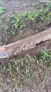 16M views · 289K reactions | This clever culvert cleaning method is oddly satisfying to watch... 勞 Make money from your clips! Visit our website to submit your video. #ViralHog #Cool #Weird | ViralHog | Facebook