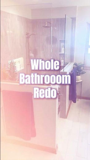 Accessible Bathroom Remodel | Walk-In Shower + Wheelchair Vanity