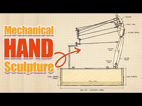 How I Built a Kinetic Hand Sculpture