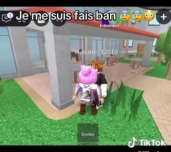 Je me suis fais ban sur Roblox : petit moment humoristique