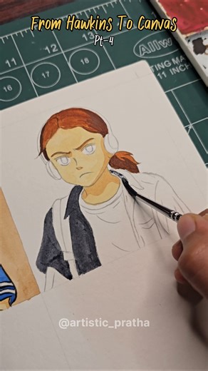 Stranger things 🔥 Max 🎨 Painting #strangerthings #Painting #viral #strangerthings5