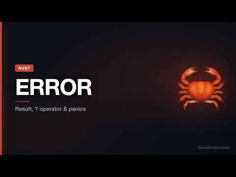 Rust Error Handling — Result, ? Operator & Panics