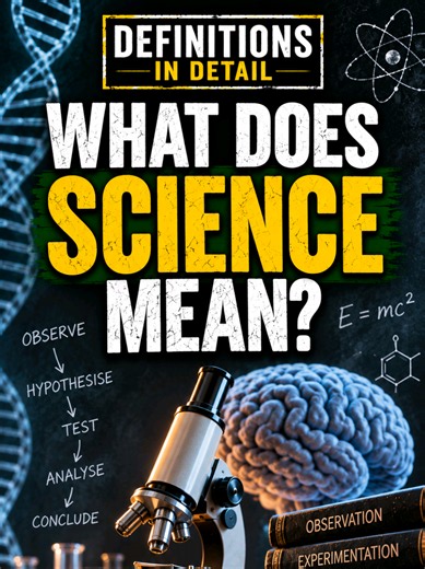 What does science actually mean? Because apparently “science doesn’t know everything” has somehow become an argument against science. Which is spectacularly backwards. Science is not a belief system. It is not a collection of things scientists have decided to believe particularly enthusiastically. It is a method for working out which explanations survive observation, testing, criticism, replication and the deeply inconvenient arrival of better evidence. And importantly: Science can be wrong. Tha