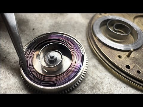 What is an UNBREAKABLE “main spring” in a watch look like??