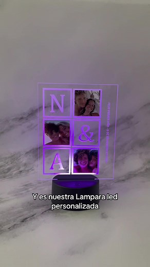 Lámpara LED Personalizada: El Regalo Perfecto para Tu Pareja