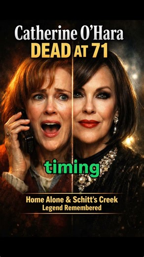 Catherine O’Hara Dead at 71 #catherineoharas #hollywoodupdates