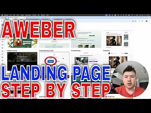 ✅ How To Create Landing Page In AWeber 🔴
