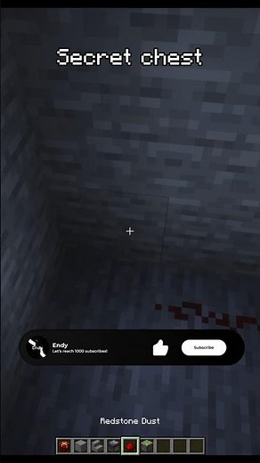 How to Make a Hidden Chest in Minecraft! 🤫📦