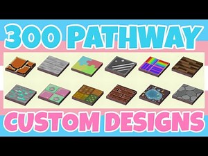 300 Pathway Custom Design ID Codes In Animal Crossing Pocket Camp Complete (Tiles, Panel, Pathway)