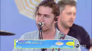 Hozier Performs Live on 'GMA'