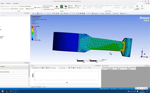 【ANSYS-Static Structural】连杆的静力学分析