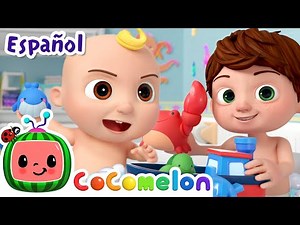 Baño con animales marinos 🛁🪼🦀 Canciones Infantiles | Caricaturas | CoComelon en Español