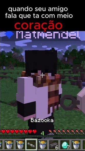 Quando seu amigo está com meio coração