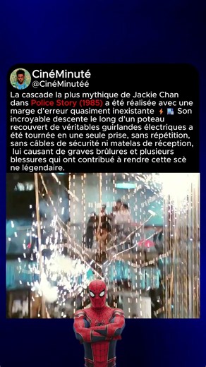 Jackie Chan a Tout Risqué pour Cette Cascade ⚡🏬 | Police Story (1985)