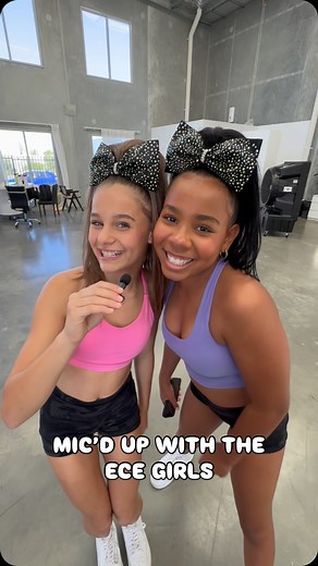 ✦ Elite Cheer Essentials ✦ on Instagram: "MIC’D up with the ECE girls 🎤💜"