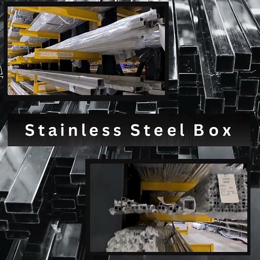 Discover the Strength and Elegance of Stainless Steel Box Sections. ASC Metals Lincoln Ltd.