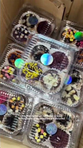 Disposable Clear Clamshell Food ContainerSquare Box #foodcontainer #clamshell #clamshellcontainer