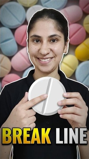 Why Tablets Have a Line on Them?