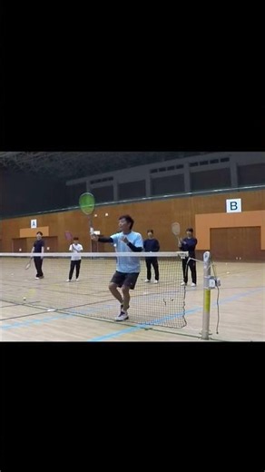【ソフトテニス】火曜日・基礎練習会 ボレーも脱力してます【プラスワン滋賀】