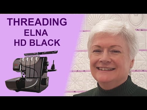 Elna HD Black 793Y4 | Threading