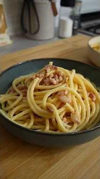 Normandy-Style Carbonara Pasta – Creamy and Ultra-Delicious! #cuisine #easyrecipe #recipe