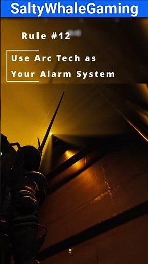 ARC Raiders Rule #12 – Use Arc Tech as Your Alarm System