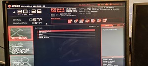 MSI motherboard has no M-Flash option