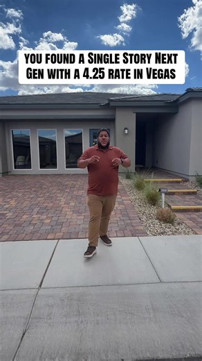 Single Story Next Gen Home in Las Vegas — 4.25% Rate & Interest Incentive