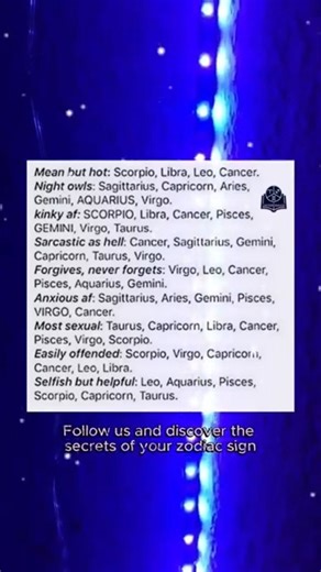 63K views · 180 reactions | Zodiac signs Facts #zodiacsigns #horoscope #astrology | Starlight Secerts | Facebook