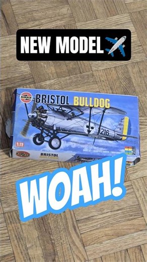 Bristol Bulldog 1:72 Scale Model AirFix!