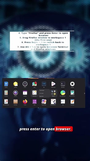 🐧 Gnome 48🐧 2e6 Navigation Example Workflow 🐧 #linux #gnome #GNOME48 #Shorts #KGROSShorts #desktop