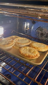 Chicken Pot Pies! A throughback to my youth ( though these are Organic🤣). I remember the Swanson version, and the even cheaper Banquet variety, that sadly had no bottom crust. Served with a Malbec, and the music is Sir Arnold Bax “Poem for November Woods” Next meal—Kraft Macaroni & Cheese! ( just kidding!!🤣🤣🤣) | Billy Sheehan