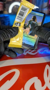 Snagged a Fallout Omega Booster from @gamestop just before they closed! Only one they had too! Figured I'd post a late night unboxing for those of us who can't sleep, or are in very different time zones 😆 #fallout #mtgxfallout #falloutcollector #falloutonprime #magicthegathering #mtg #falloutmagicthegathering #cardpackopening | The Fallout Collector