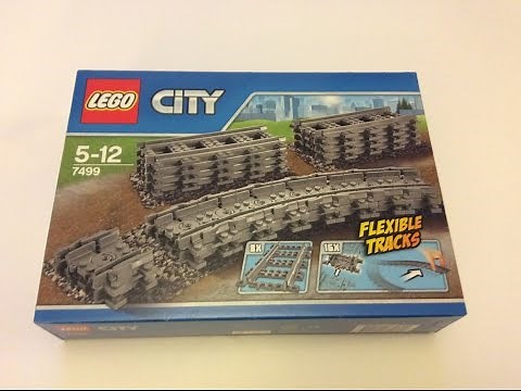 Lego City 7499 'Flexible And Straight Tracks' Unboxing, Speedbuild and Review.