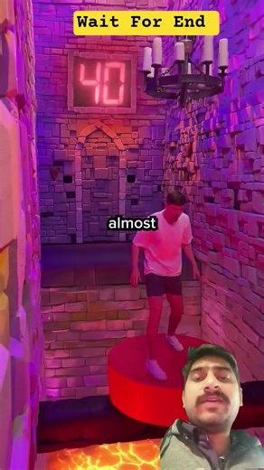 Jump Over the LAVA, Win $10,000! 🔥😱 (Impossible Challenge!) #shorts #viral #trending #video #mrbeast