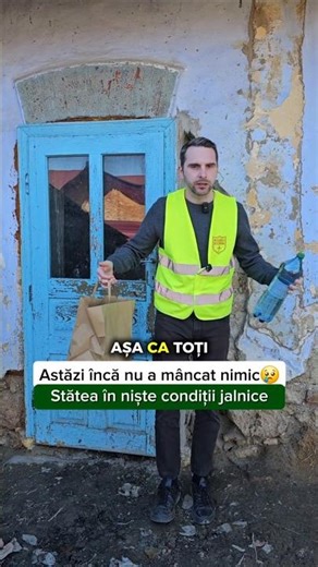 Un om nevăzător care stătea în niște condiții jalnice #AjutaSiTu