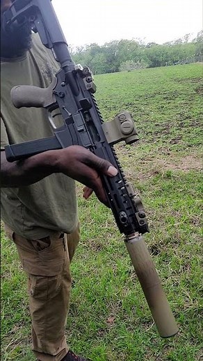 Rarebreed FRT-15, CMMG Banshee 9mm test suppressed, silencerco Hybrid 46 #shorts