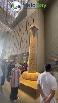 ĐẠI BẢO TÀNG AI CẬP GEM (Grand Egyptian Museum) #halobaytravel #egypt