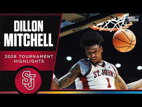 Dillon Mitchell 2026 NCAA tournament highlights