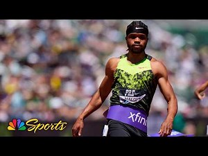 Noah Malone powers to para mixed classification 100m win at Prefontaine Classic | NBC Sports