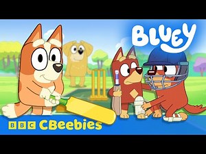 Bluey: Rusty’s Unstoppable Cricket Skills! 🏏 | CBeebies