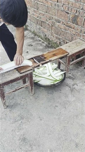 Mastering Winter Melon Slicing with a Planer Tool | Step-by-Step Tutorial