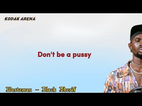 Black Sherif – Wasteman (lyrics video)