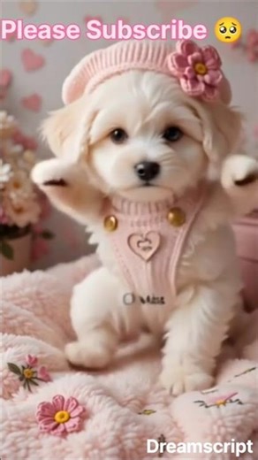 “Little Pink Princess Pup Steals Hearts 💕🐾 | Too Cute to Skip!”#shorts #shortsfeeds