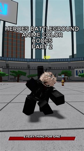 w color codes again what anime next 😁? #hbg #heroesbattlegrounds #roblox #colorcode #update #viral #fyp