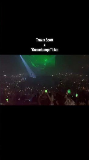 Travis Scott performs “Goosebumps” Live UK tour