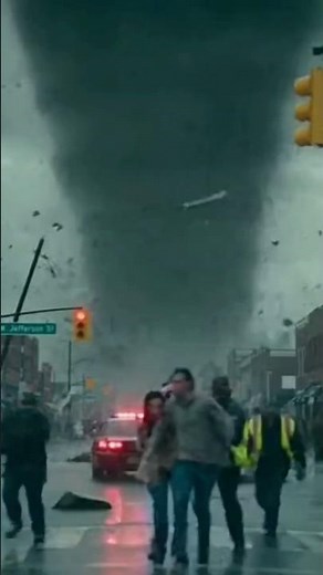 Terrifying Tornado Destroying Everything in America | Ultra-Realistic Storm Scene
