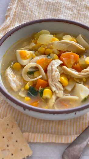 3.1K views · 51 reactions |  李 My Amish-Style Chicken Corn Soup is soul-warming comfort in a bowl. Click here for recipe details: https://fountainavenuekitchen.com/amish-style-chicken-corn-soup/ | The Fountain Avenue Kitchen | Facebook